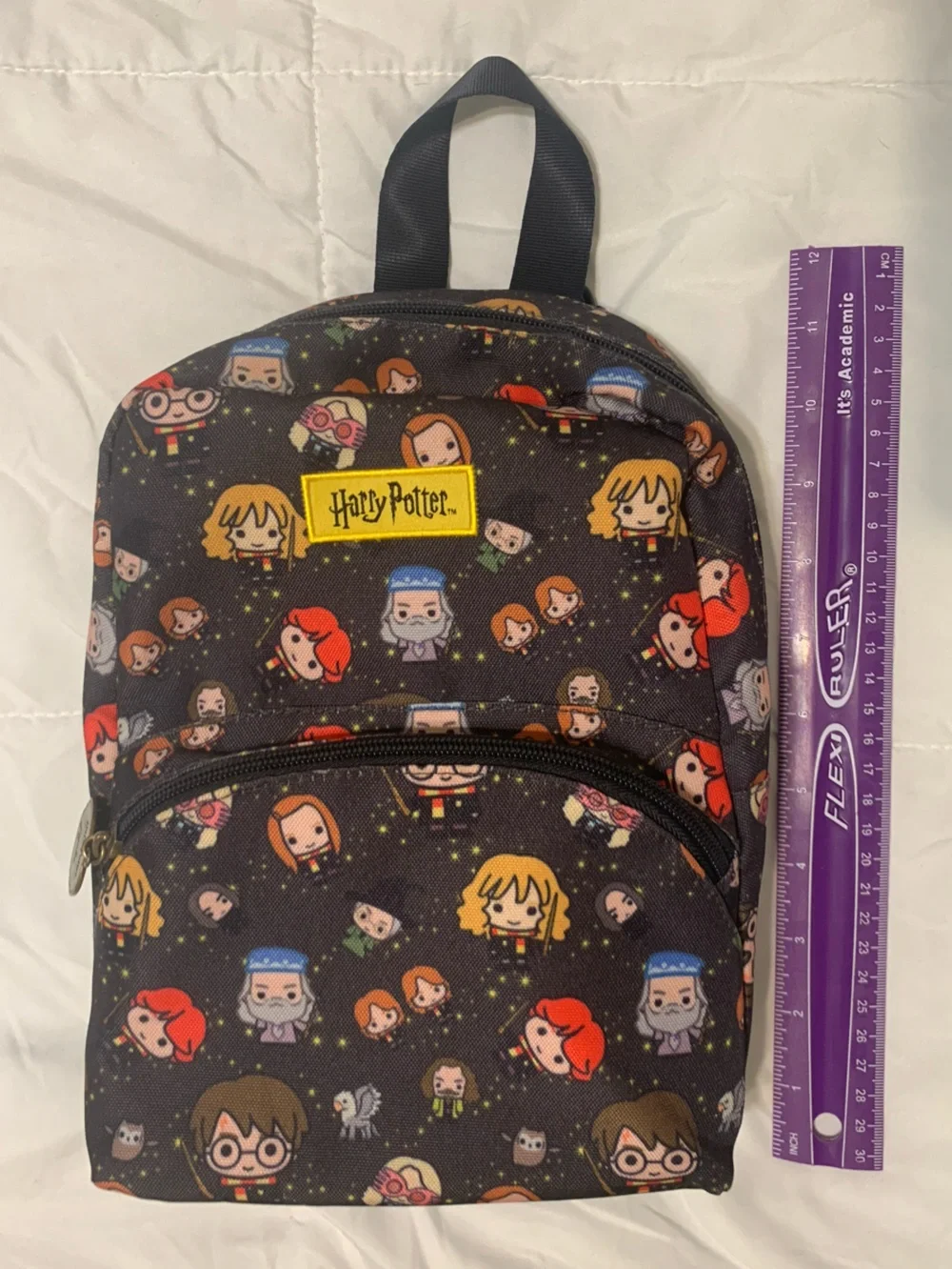 Ju-Ju-Be Harry Potter Mini Backpack - Black with Multicolor Character Print